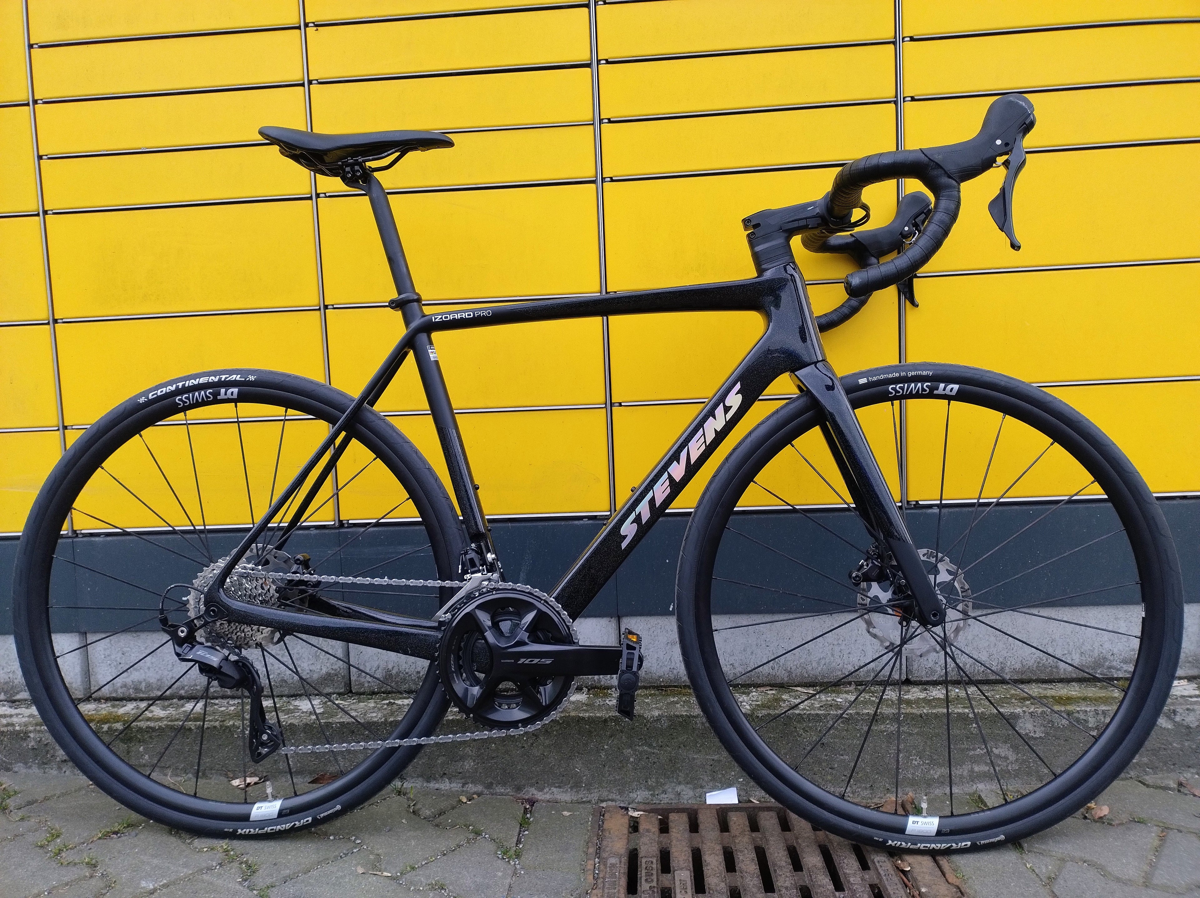 Stevens Izoard Pro Disc Custom (M) Carbon Rennrad 105 2x12