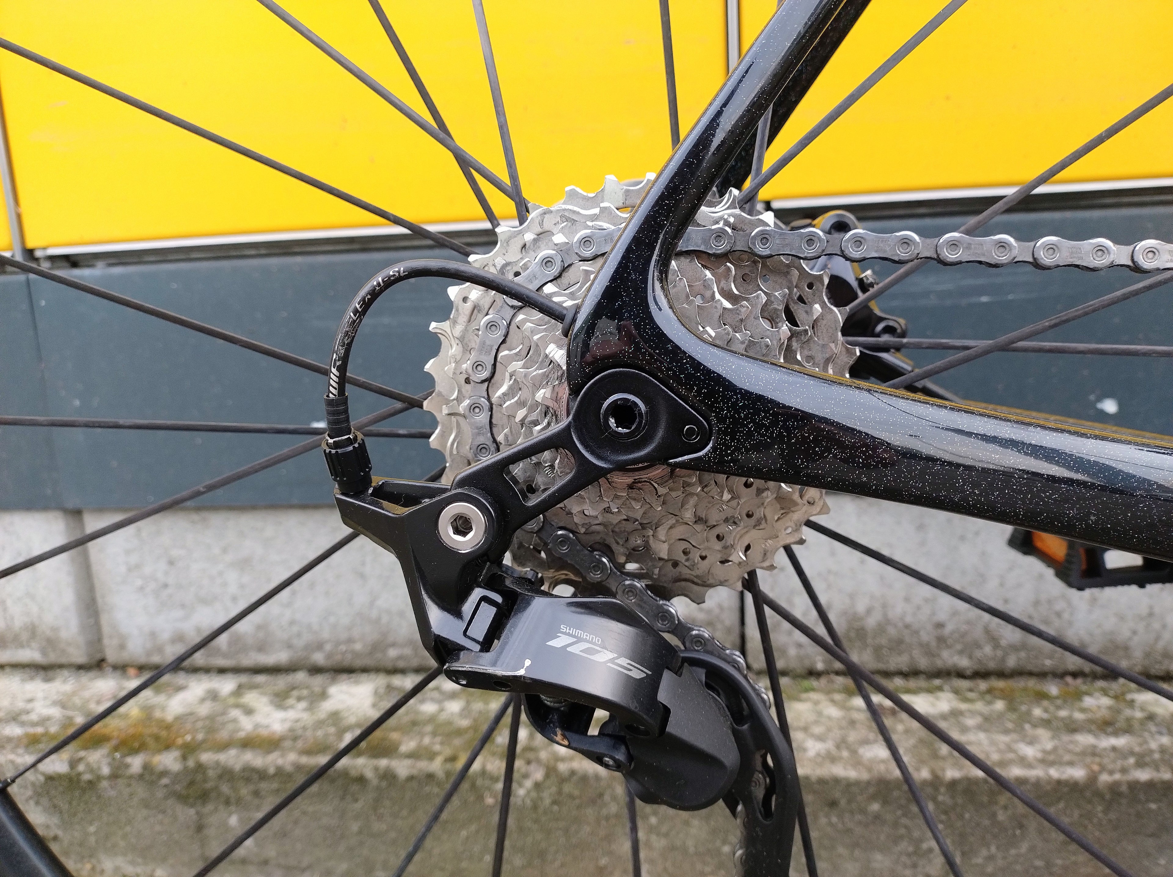 Stevens Izoard Pro Disc Custom (M) Carbon Rennrad 105 2x12