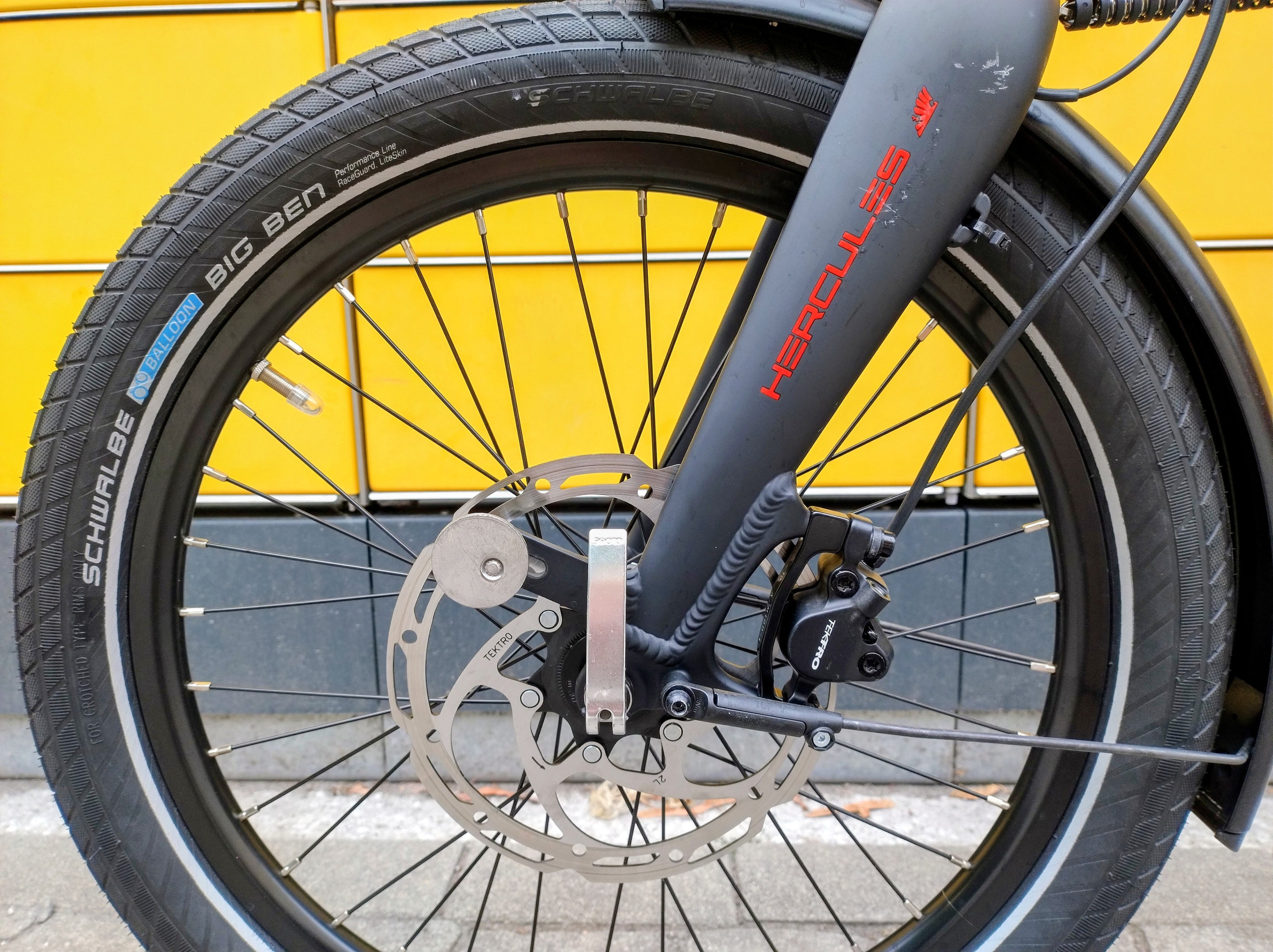 Hercules Fold F7 Faltrad Klapprad Bosch Purion200 E-Bike