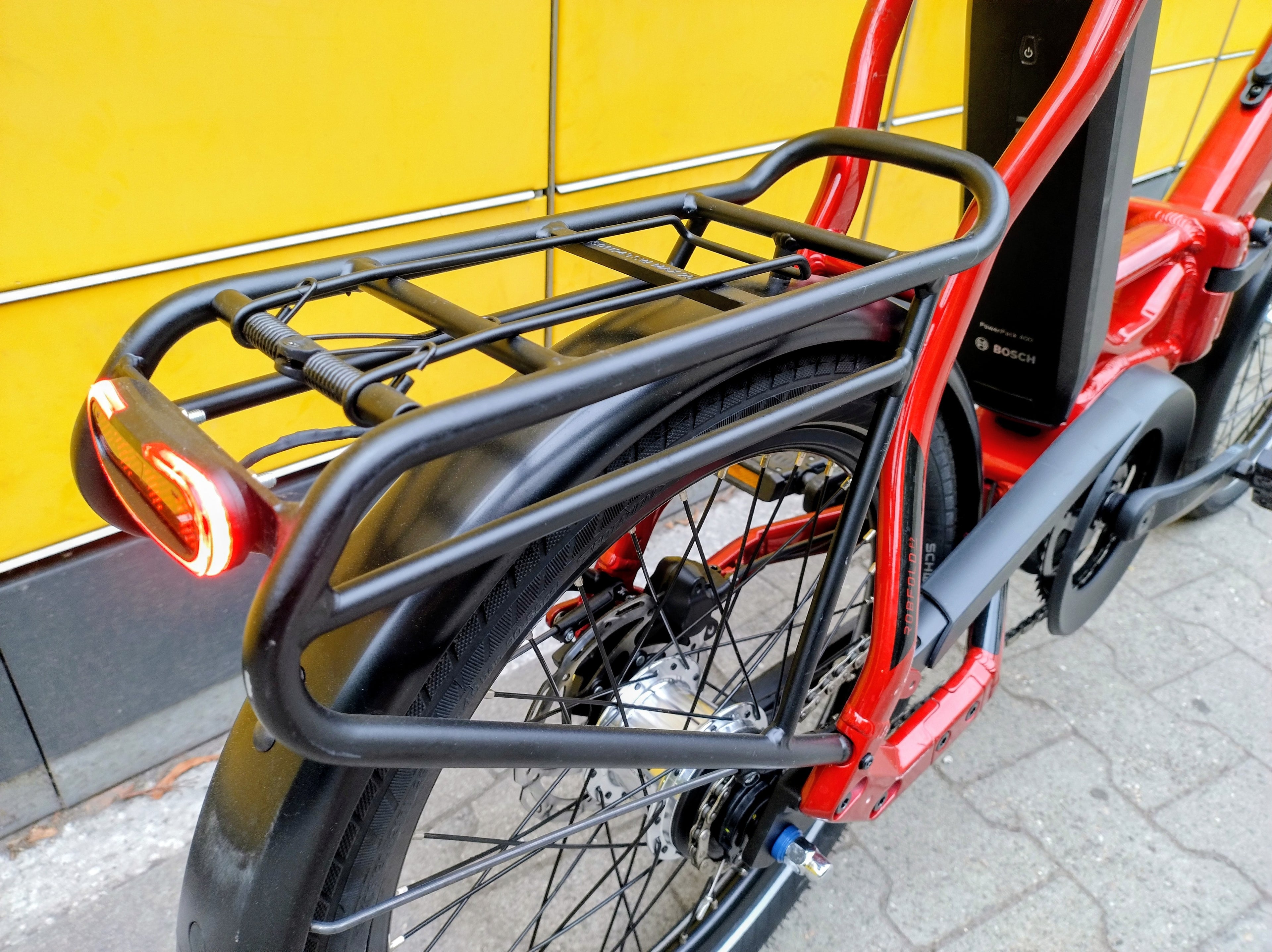 Hercules Fold F7 Faltrad Klapprad Bosch Purion200 E-Bike