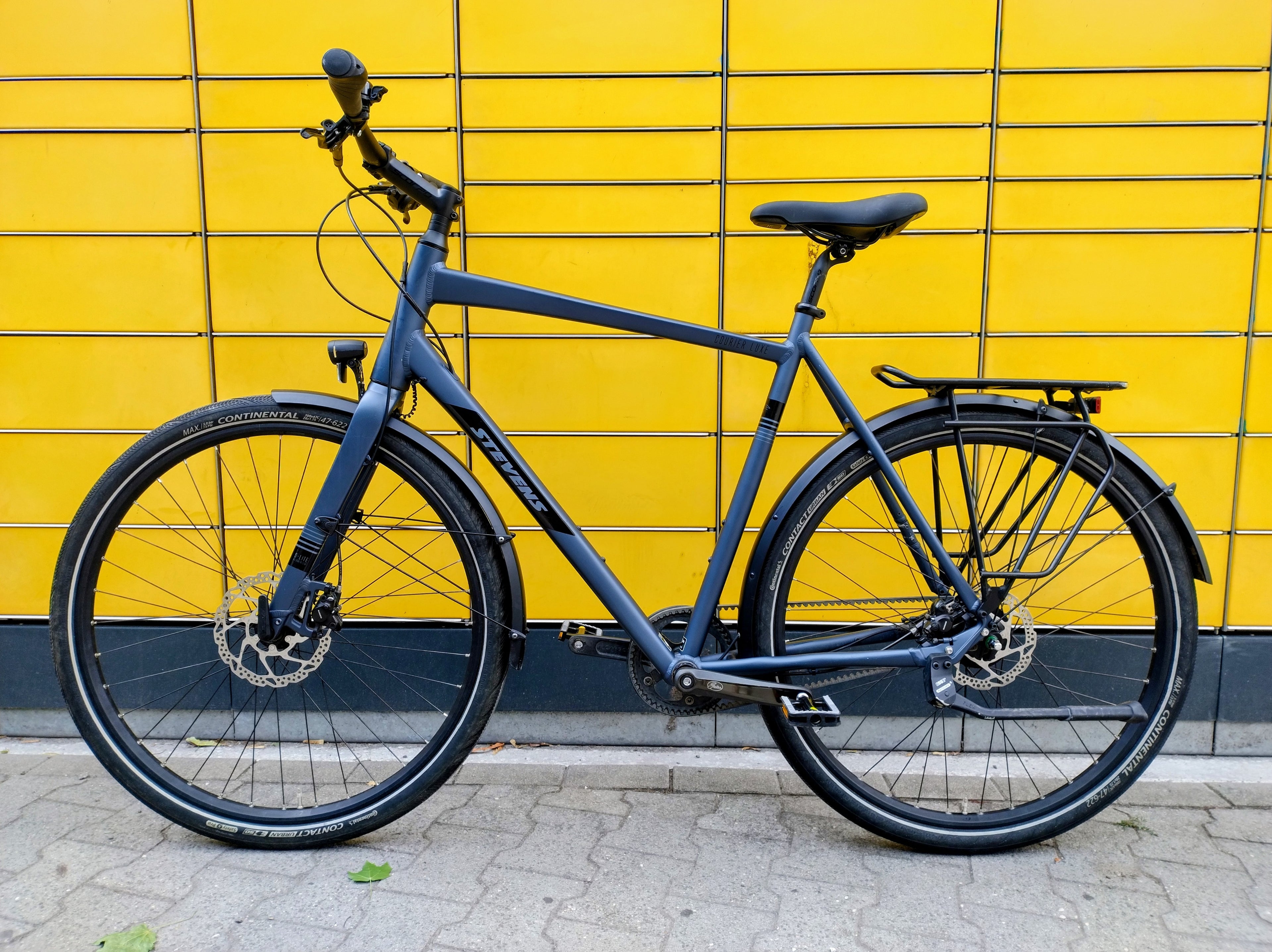 Stevens Courier Luxe Gent (XL) Citybike Commuter Gates Riemen Nexus 8