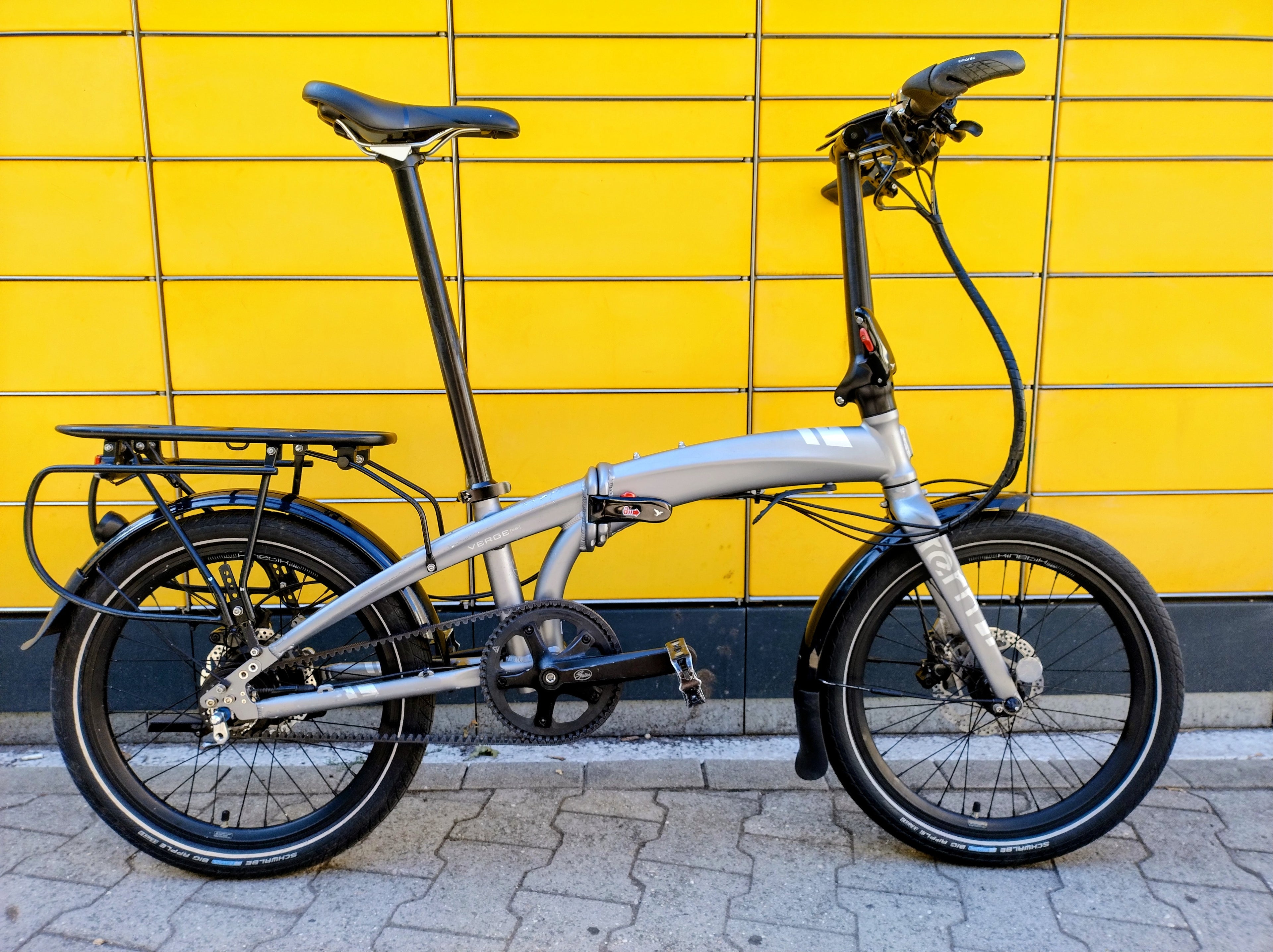 Tern Verge S8i Faltrad Klapprad Gates Riemen Alfine 8 refurbished