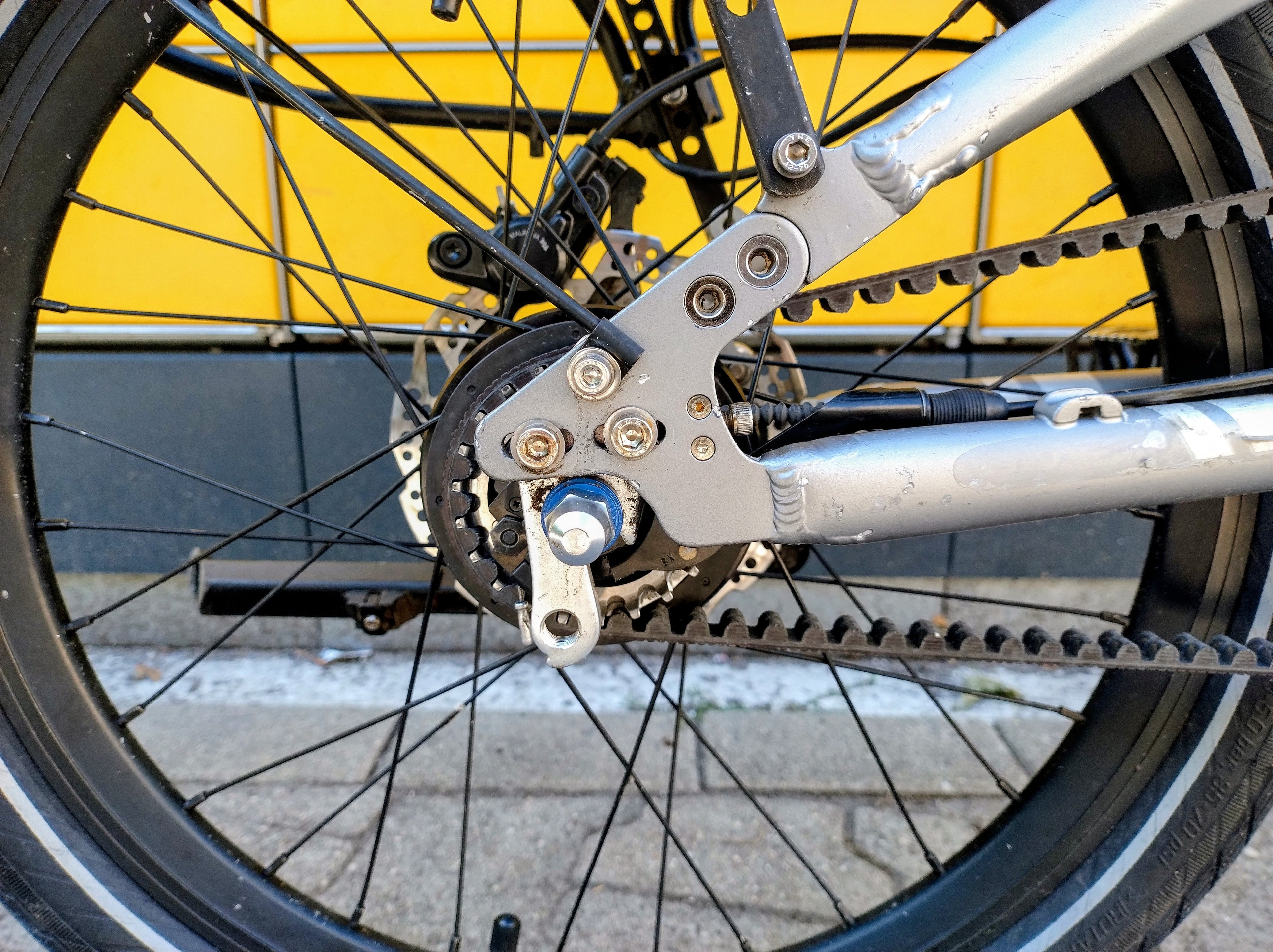 Tern Verge S8i Faltrad Klapprad Gates Riemen Alfine 8 refurbished