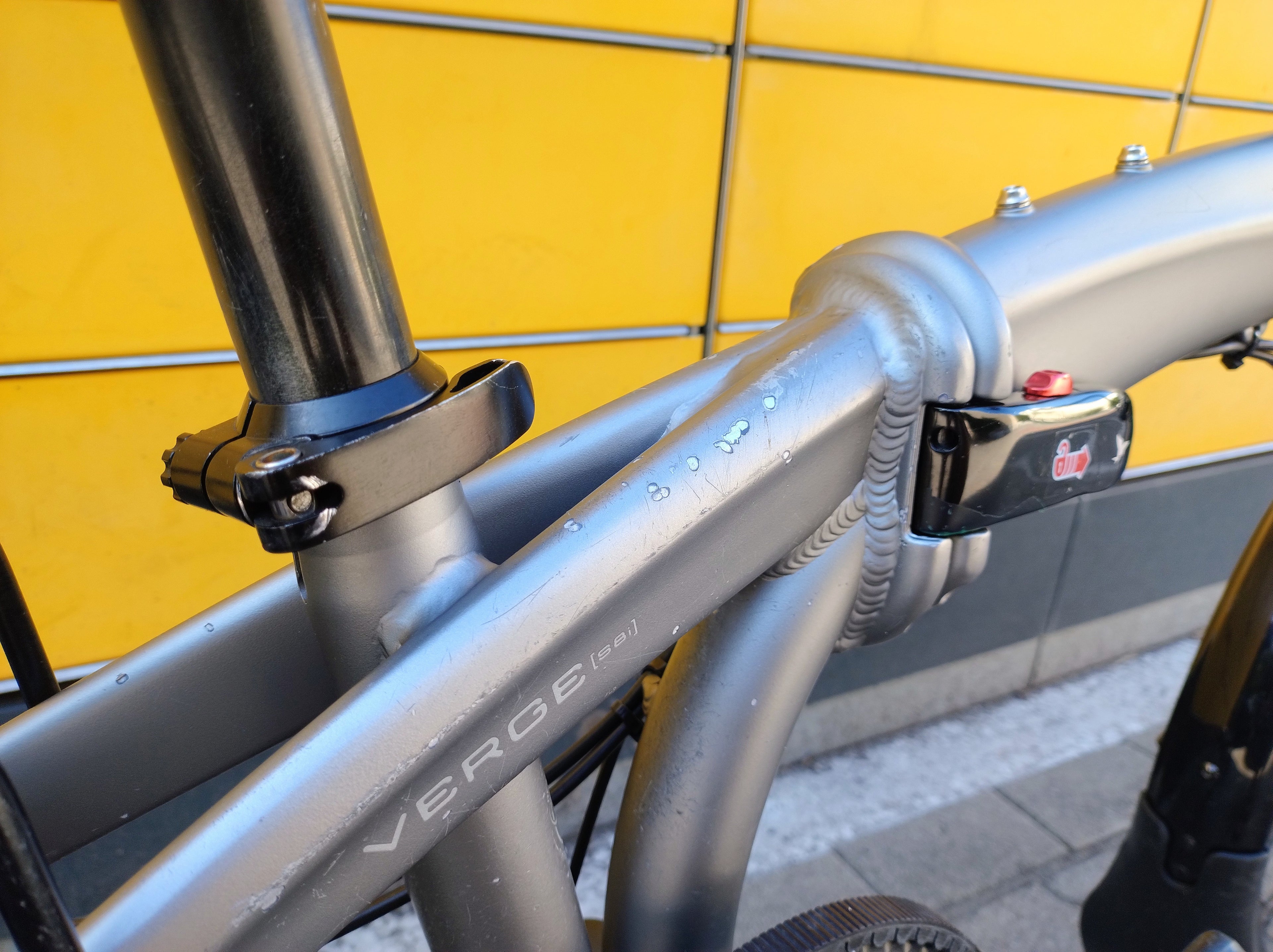 Tern Verge S8i Faltrad Klapprad Gates Riemen Alfine 8 refurbished