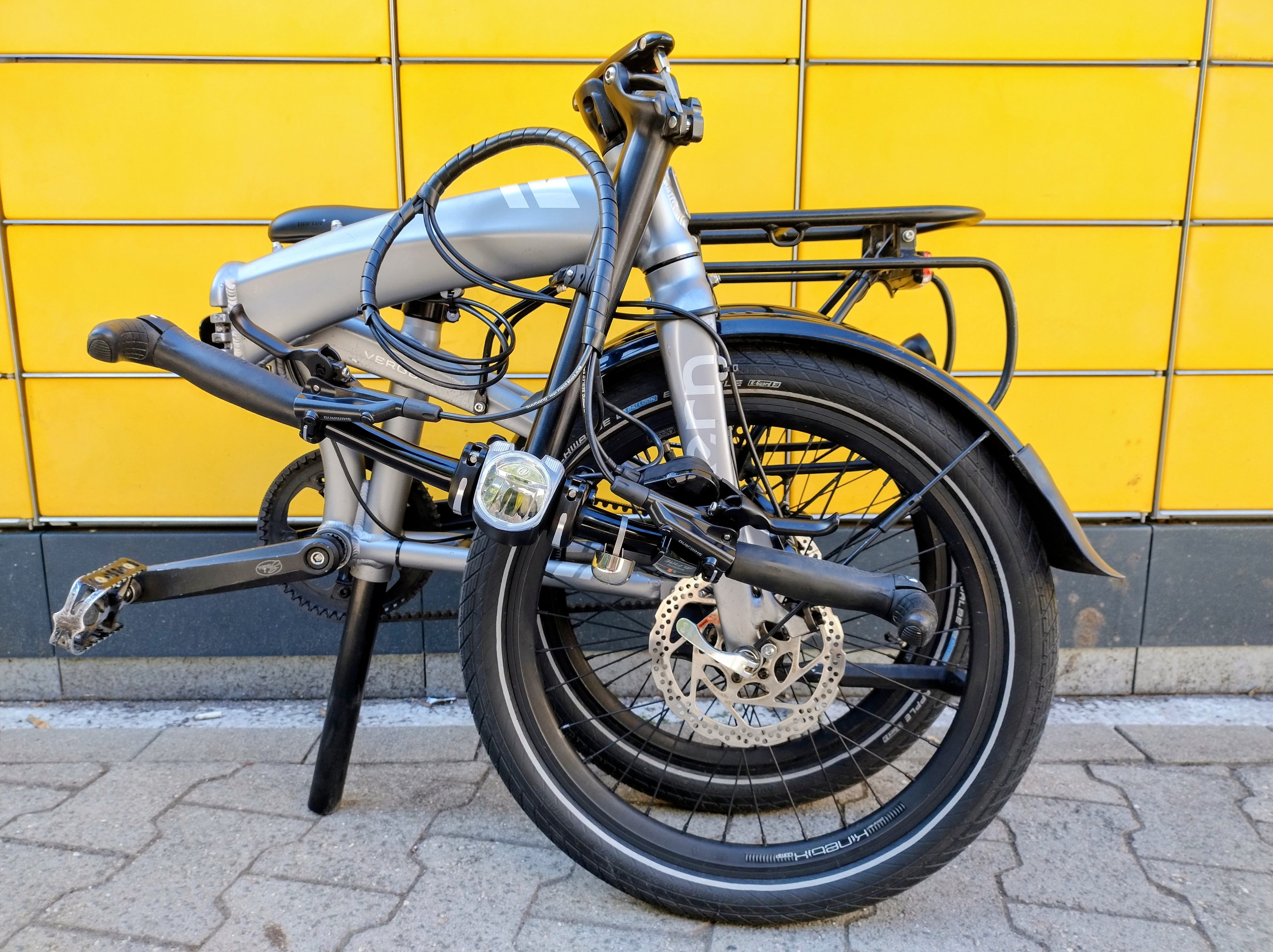 Tern Verge S8i Faltrad Klapprad Gates Riemen Alfine 8 refurbished