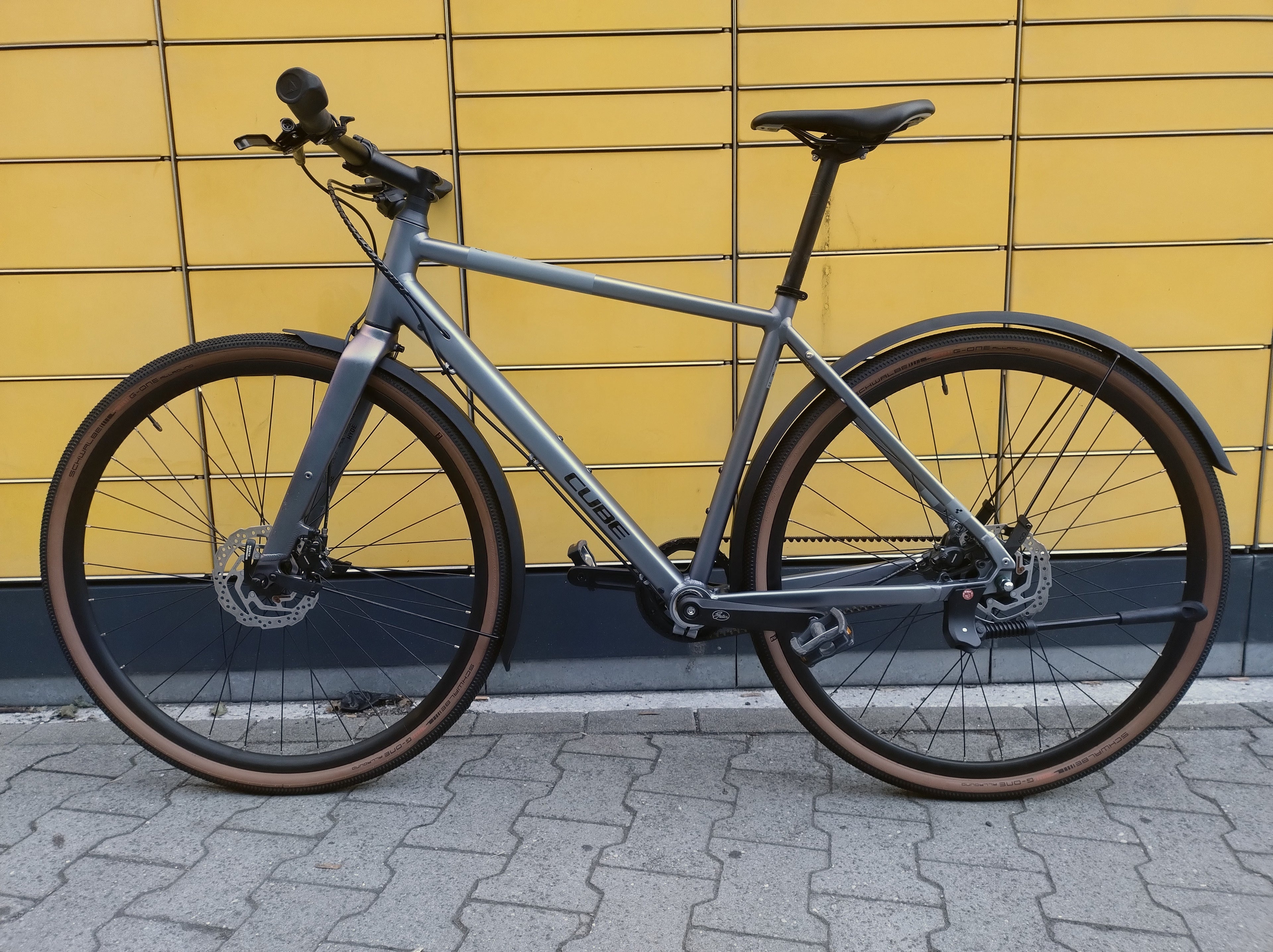Cube Hyde Race (S) Gravelbike Gates Riemen Alfine 8