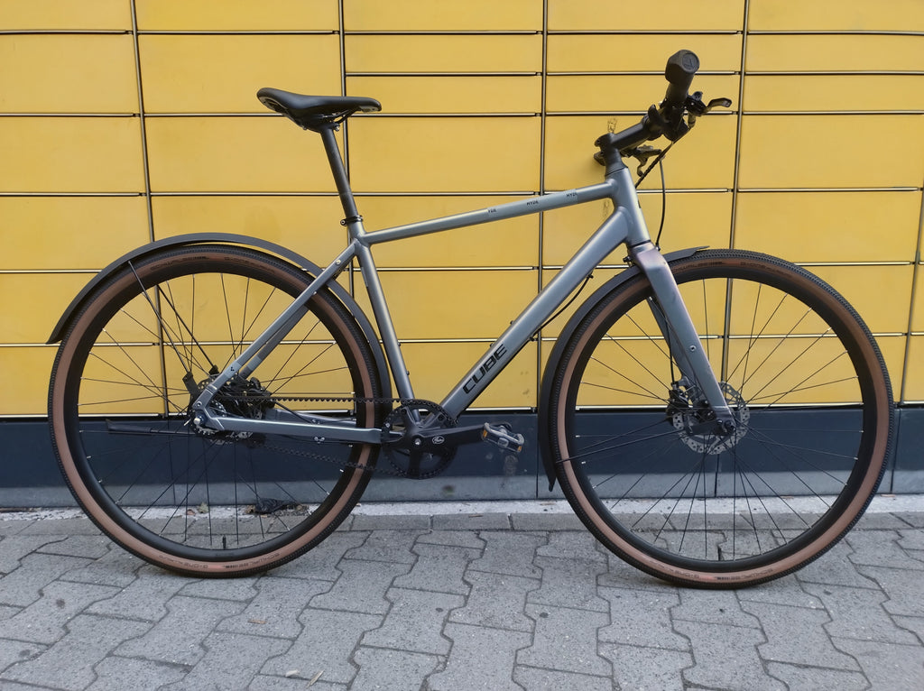 Cube Hyde Race (S) Gravelbike Gates Riemen Alfine 8