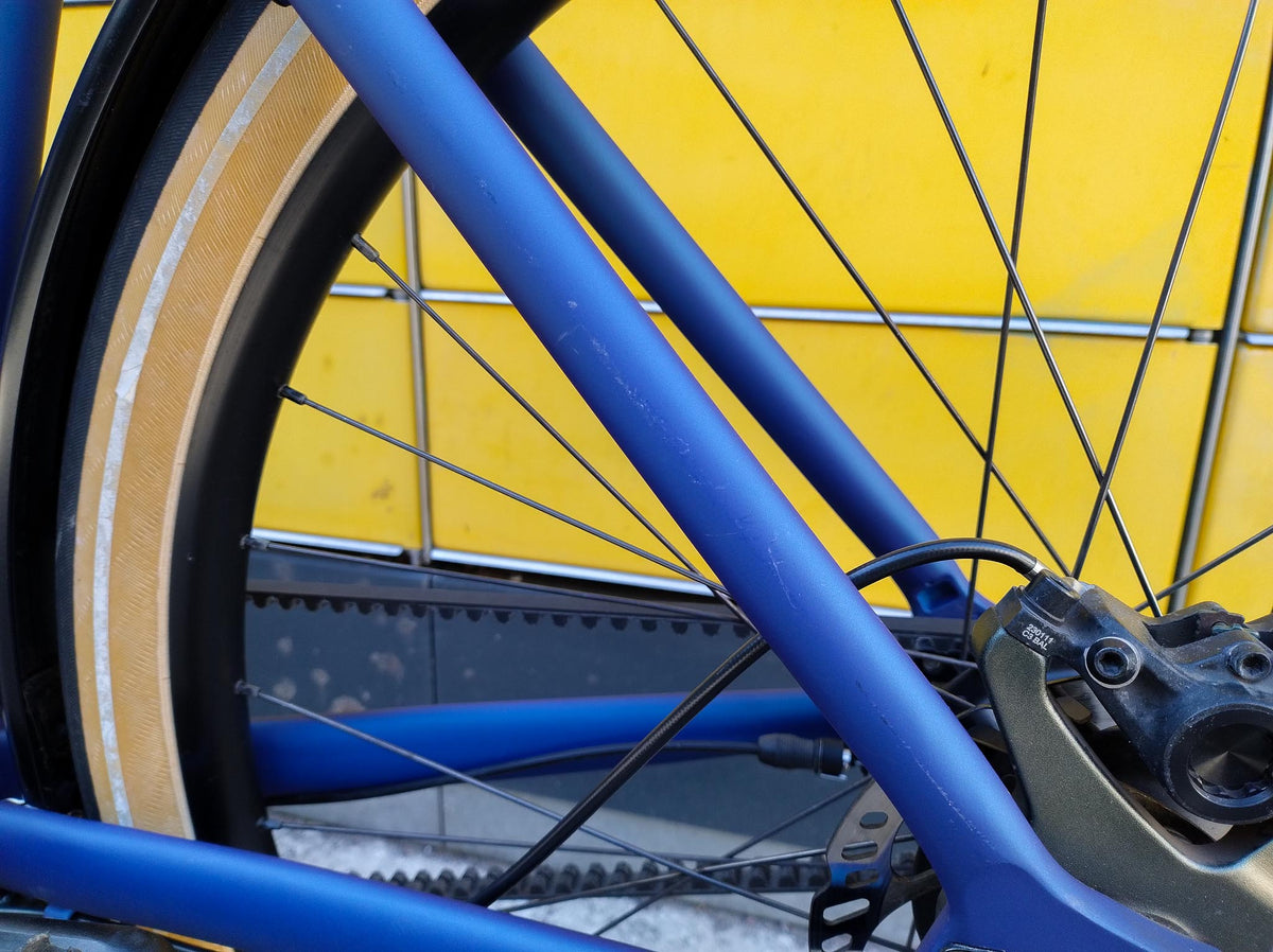 Schindelhauer Ludwig VIII gebraucht Citybike blau Gebrauchsspur 7