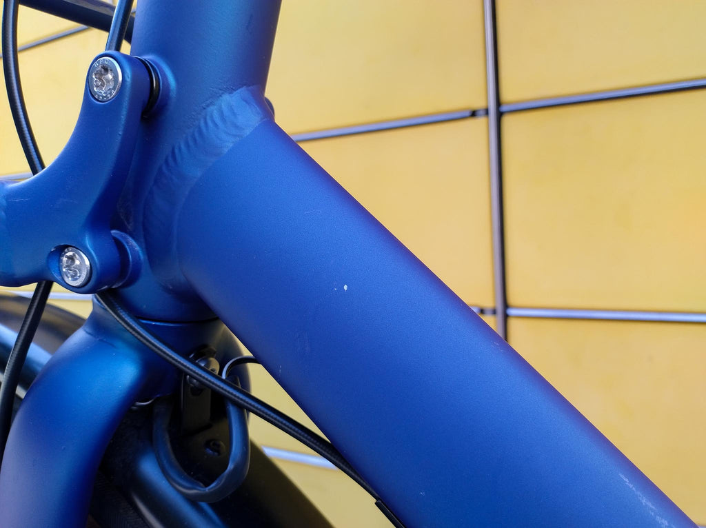 Schindelhauer Ludwig VIII gebraucht Citybike blau Gebrauchsspur 5