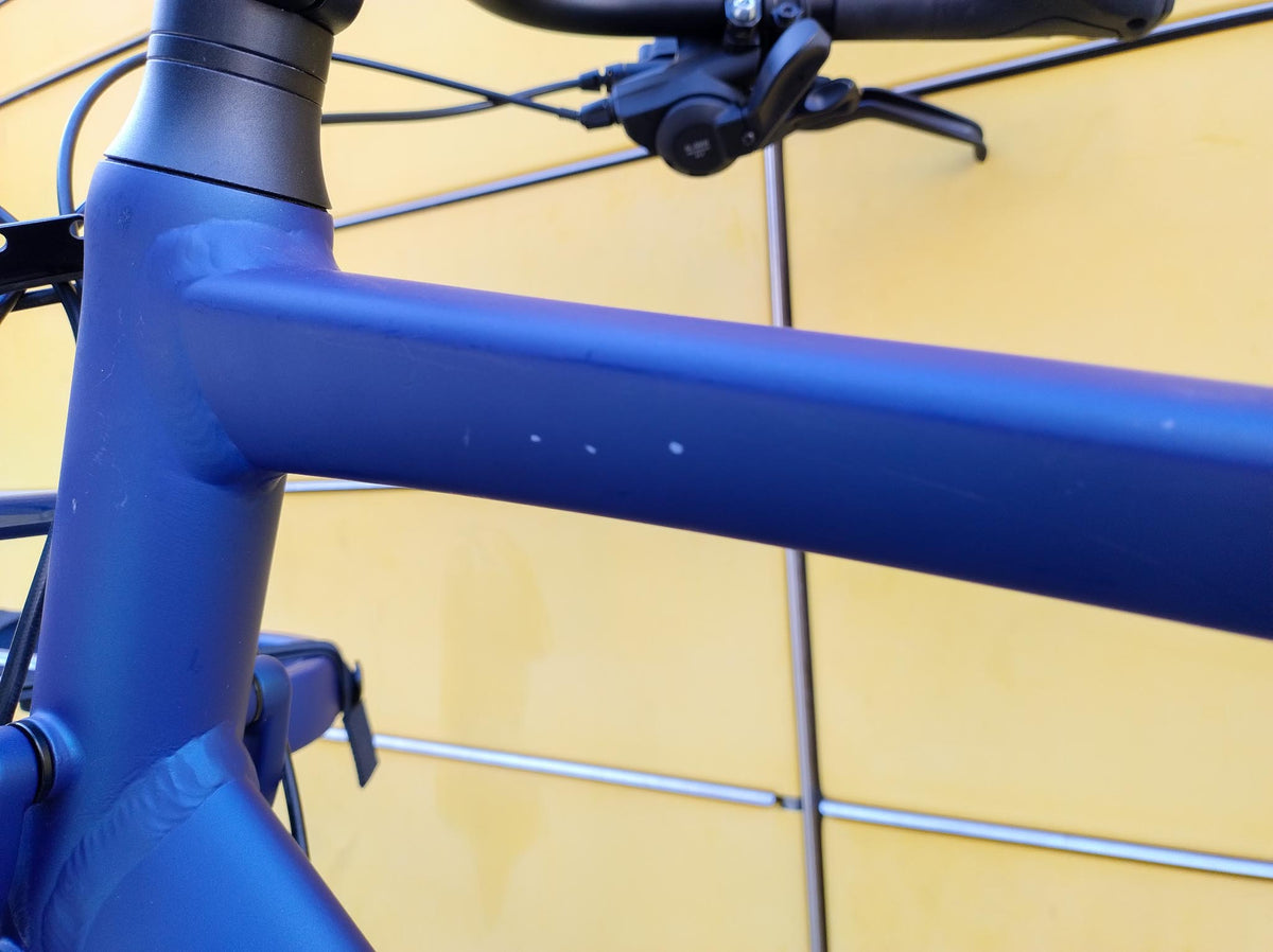 Schindelhauer Ludwig VIII gebraucht Citybike blau Gebrauchsspur 6
