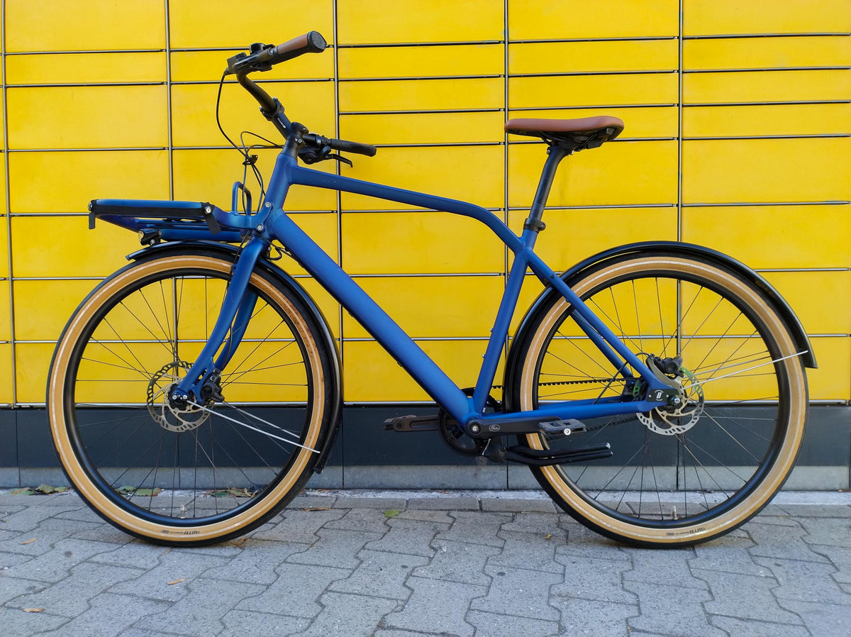 Schindelhauer Ludwig VIII gebraucht Citybike blau links