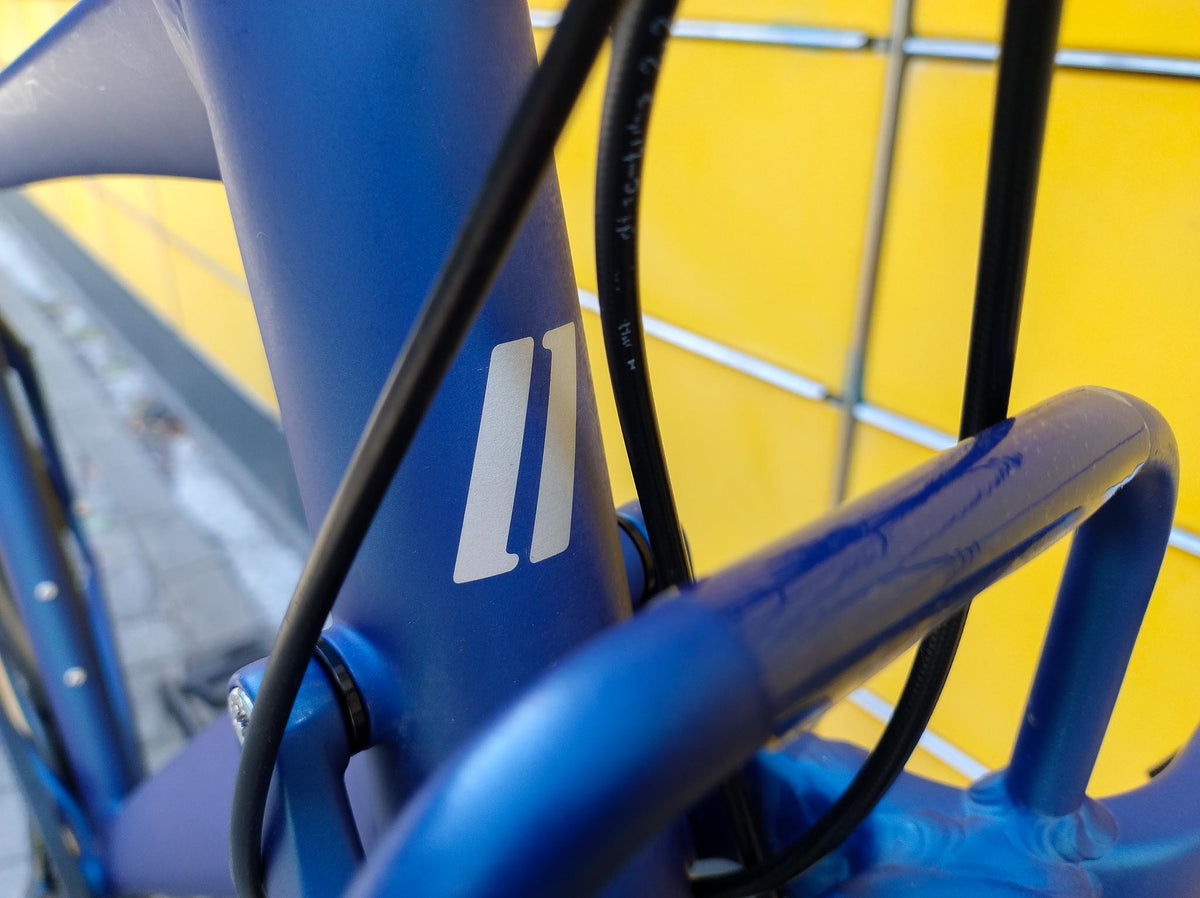 Schindelhauer Ludwig VIII gebraucht Citybike blau Logo