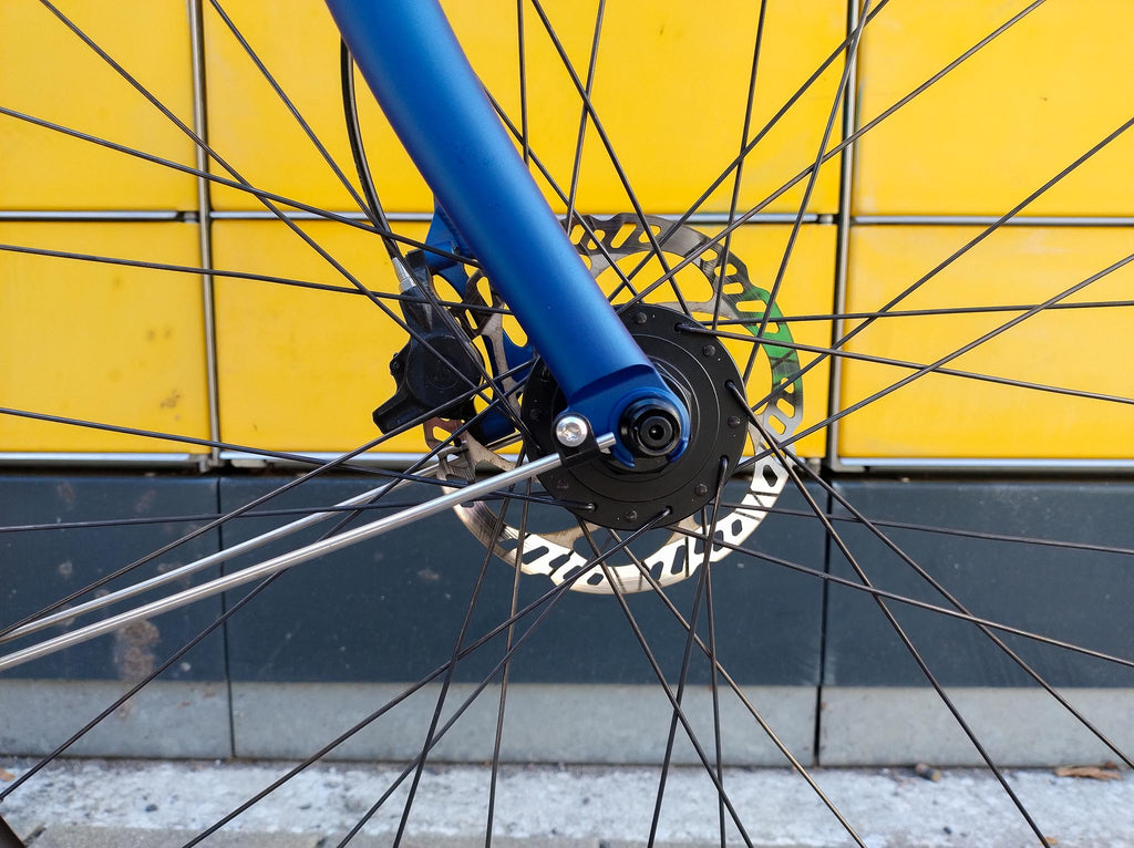 Schindelhauer Ludwig VIII gebraucht Citybike blau rechts vorne