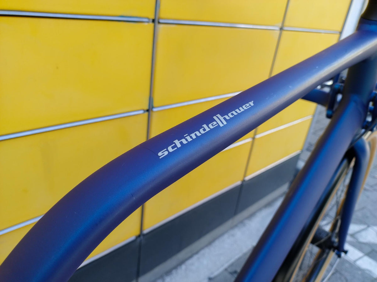 Schindelhauer Ludwig VIII gebraucht Citybike blau Rahmen