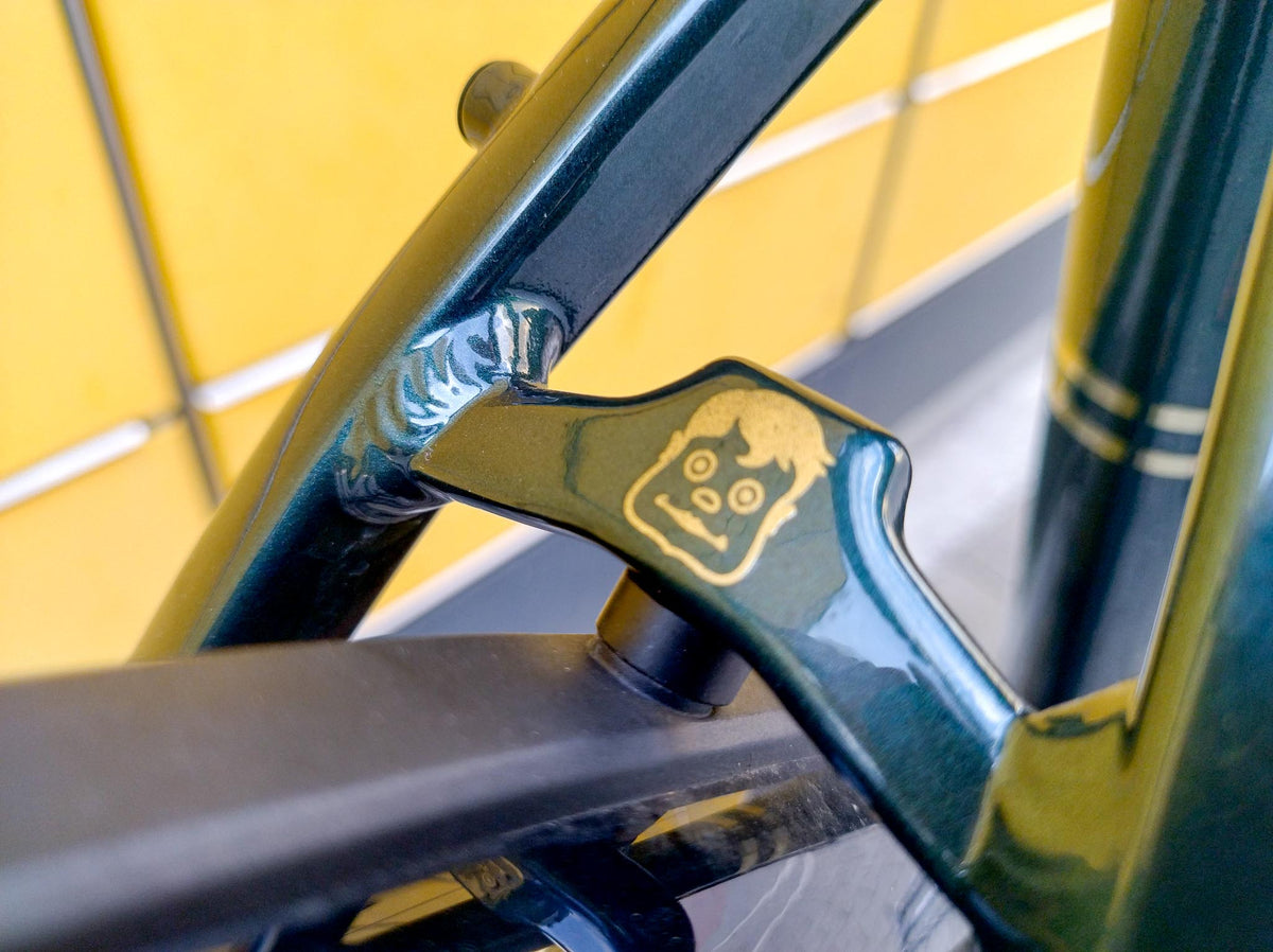Diamant Nhoma grün 2025 Gravelbike Detail
