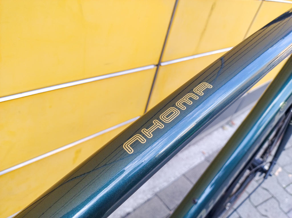 Diamant Nhoma grün 2025 Gravelbike Detail Oberrohr