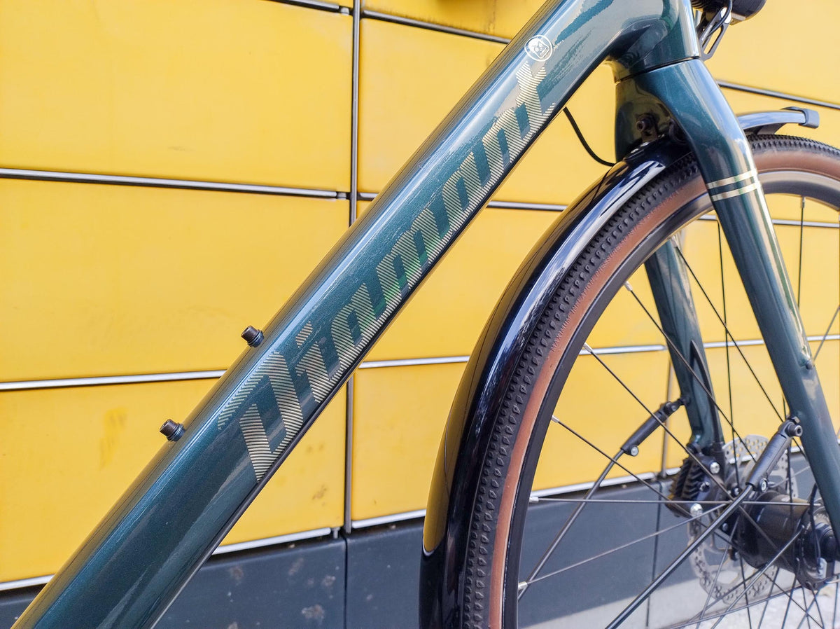 Diamant Nhoma grün 2025 Gravelbike Unterrohr