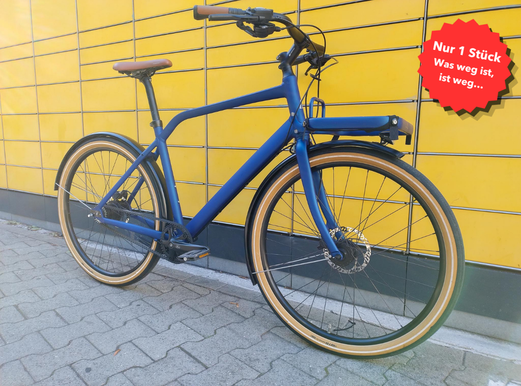 Schindelhauer Ludwig VIII gebraucht Citybike blau Seite