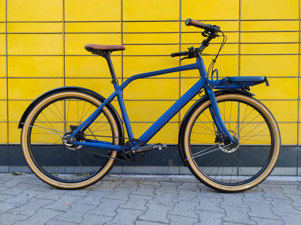 Schindelhauer Ludwig VIII gebraucht Citybike blau rechts